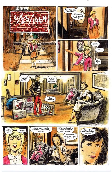 As her 16th birthday nears, sabrina must choose between the witch world of her family and the human world of her friends. Chilling Adventures of Sabrina Issue #1 - Read Chilling ...