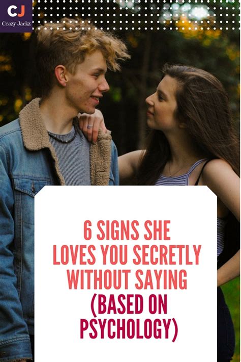 We think it is high time. 6 Signs she loves you secretly without saying (Based on ...