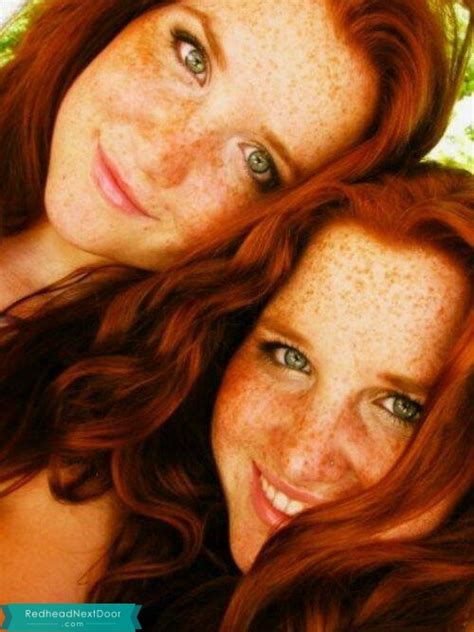 Double The Fire With Twin Redheads Redhead Next Door Photo Gallery