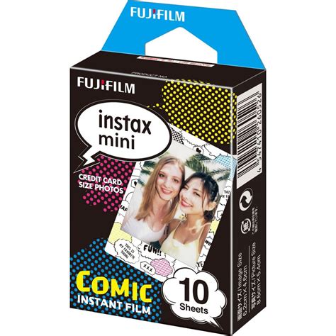 fujifilm instax mini film 10 pack comic