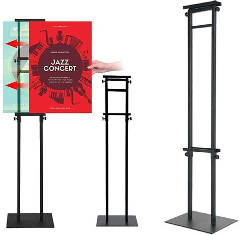 Nisorpa Pedestal Poster Sign Stand Double Sided Poster Display Holder