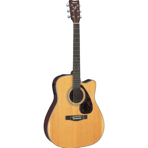 Yamaha FX370C Acoustic/Electric Cutaway Guitar (Natural) FX370C