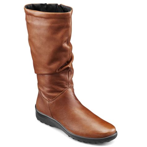Hotter Mystery Womens Slouch Boots Women From Charles Clinkard Uk