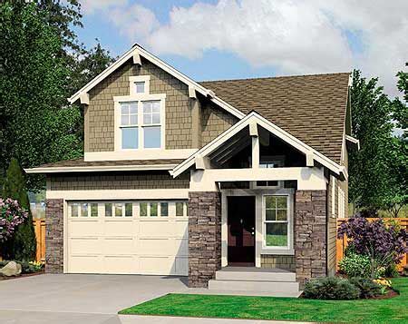 There was even a residential magazine called the craftsman, published from 1901 through 1918. Plan 23275JD: Narrow Lot Craftsman in Two Versions ...