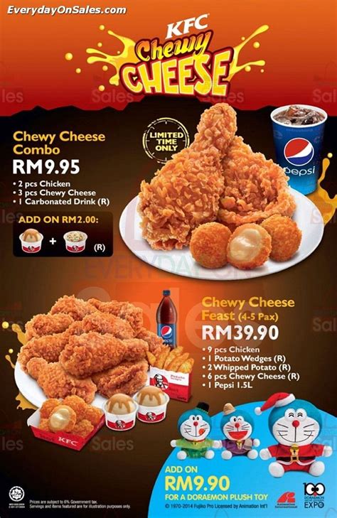 10 pieces of chicken, cereal cheezy fries, whipped potato, drink. KFC Malaysia | Fast food menu, Food, No calorie snacks