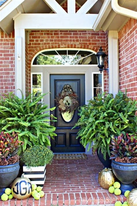 Dimples And Tangles Welcome Fall Home Tour Front Porch Decorating