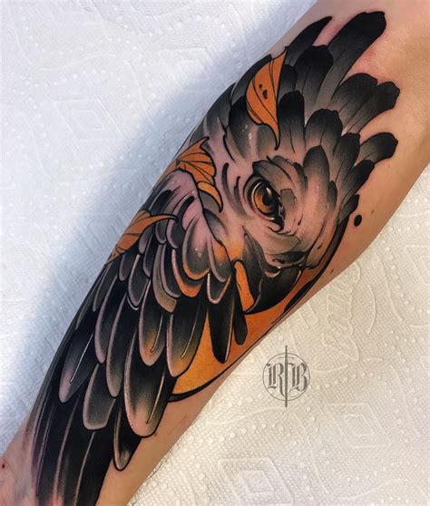 Harpy Eagle For Jared 🦅 Neo Traditional Tattoo Eagle Tattoos