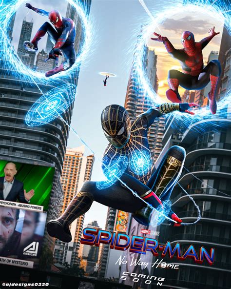 The Best 9 Spiderman No Way Home Poster 2021 Youngwholequote