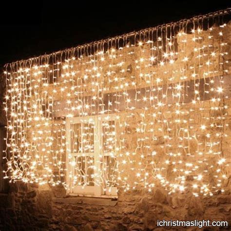 Christmas Curtain Lights Outdoor Decoration Ichristmaslight