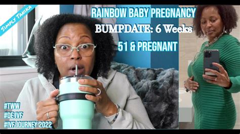 6 Week Bumpdate Ivf Success Double Donor Ivf Single Mom By Choice Simply Tanika Youtube