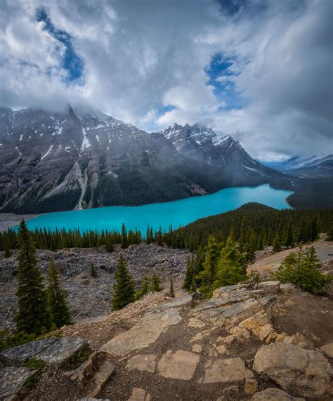 Peyto Lake Banff Canada Dave Lizbinski Flickr