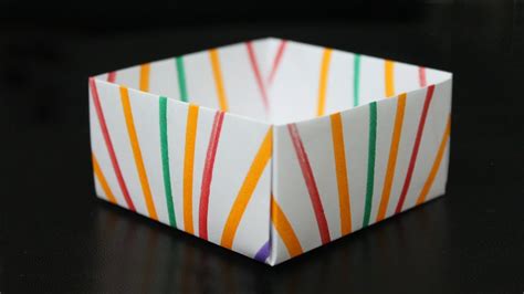 4 Ways To Make An Easy Paper Box Pedalaman