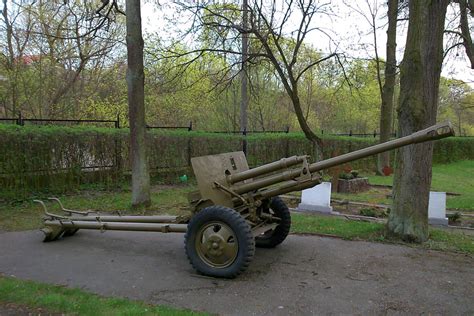 76 Mm Divisional Gun M1942 Zis 3 Grudziadz