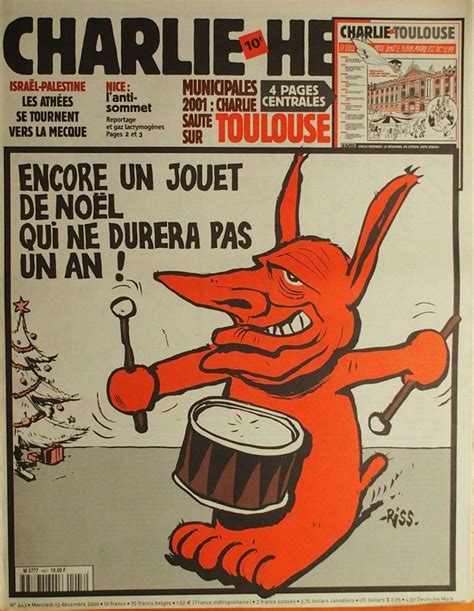 Charlie Hebdo 443 13 Décembre 2000 Couverture Riss