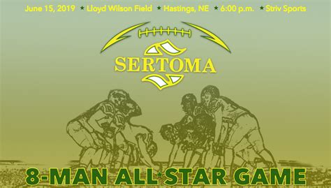 Questions can be directed to dalene.street@perrylocal.org. 2019 NEMFCA Sertoma 8-Man All-Star Game | Striv Sports
