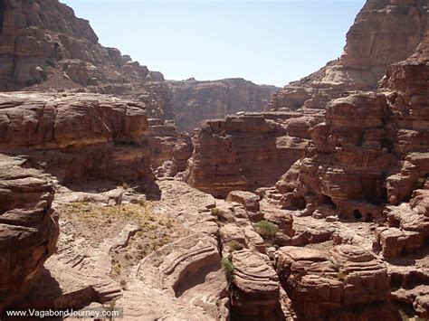 Cave Homes In Petra Jordan Ancient City