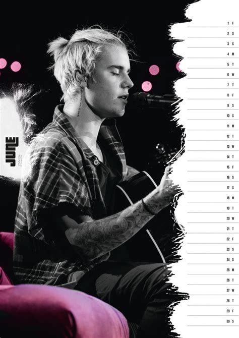 Justin Bieber Calendarios 2021