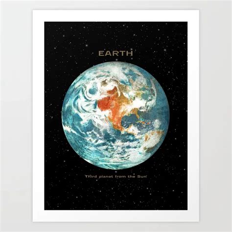 Earth Art Print By Igo2cairo Society6 Wall Art Canvas Painting