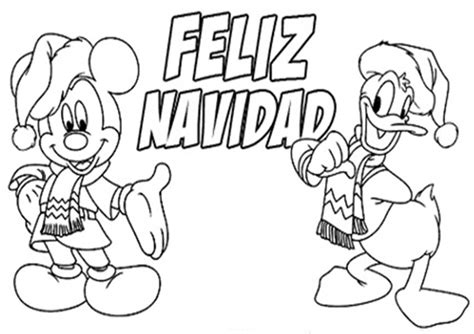 Dibujos Disney Navidad Para Colorear E Imprimir | Colorear dibujos