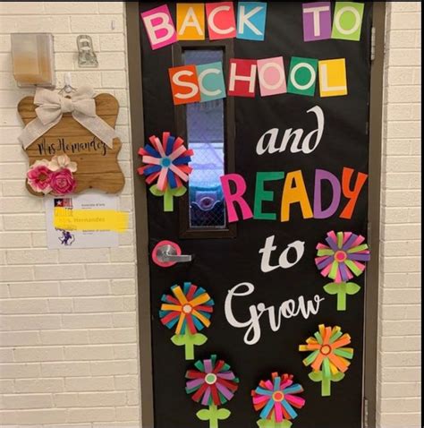 Teachers School Classroom Door Decoration Welcome Back To School