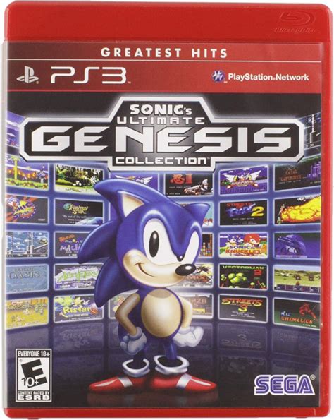 Sonics Ultimate Genesis Collection Playstation 3 Playstation 3