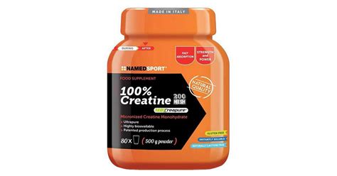 Named Sport 100 Creatine 500g Neutral Flavour Orange