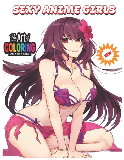 Buy Sexy Anime Girls Coloring Book Sexy Anime Milf Coloring Book Sexy