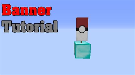Make sure to save the file as a png for the best quality image. Minecraft Pokeball banner tutorial - YouTube
