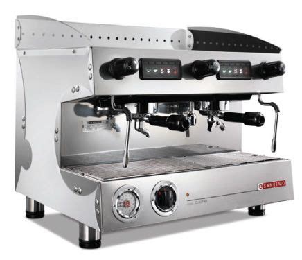 Basically, these espresso coffee makers are programmed to extract specific volumes of beverages. Sanremo Capri Cafe Machine . Perfect for cafes! | Coffee ...