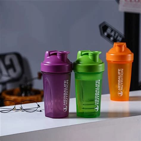 400ml Sports Shaker Bottle Whey Protein Mixing Sport Fitness Gym Stirrer Portable Outdoor