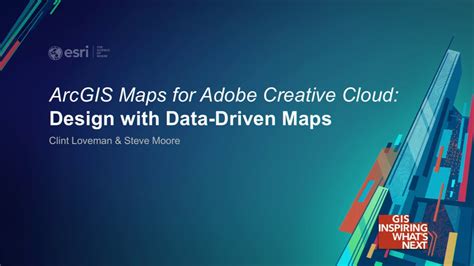 Arcgis Maps For Adobe Creative Cloud Design With Data Driven Maps