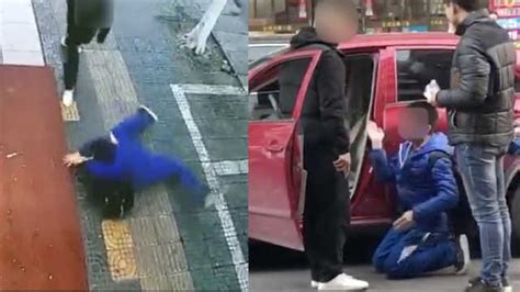 I'll slap you in the face is correct. Man beats up kid on street, makes him slap himself in the ...
