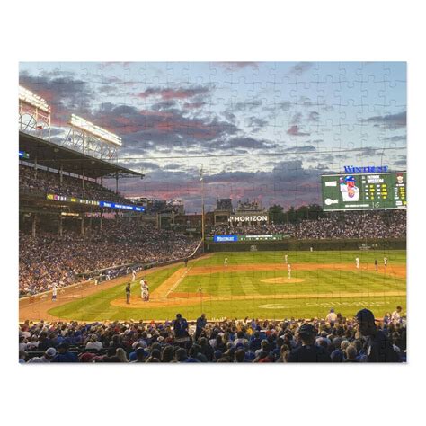 Chicago Cubs Jigsaw Puzzle 252 Piece Etsy