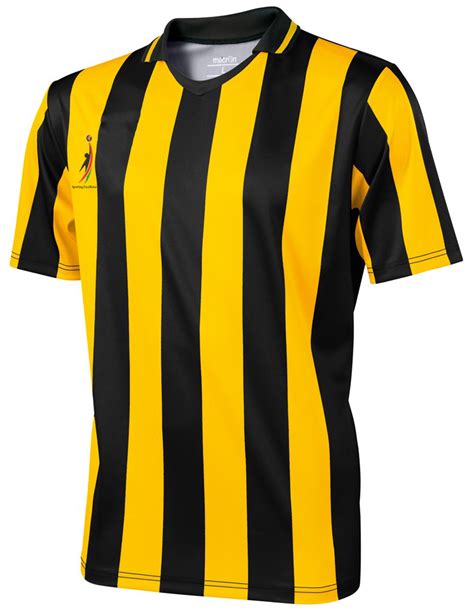 Soccer Black And Yellow Jersey Jeffnstuff