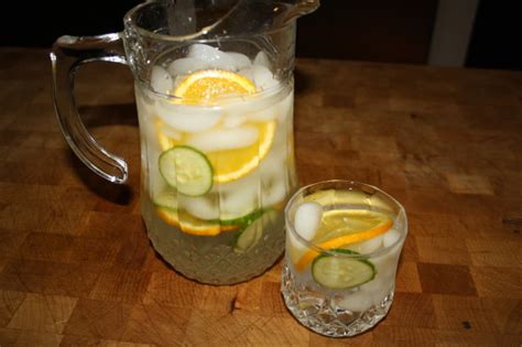 Cucumber Orange Water Recipe