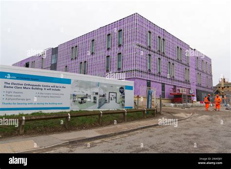 Colchester Uk Th Jan Construction Work Continues On The New Elective Orthopaedic