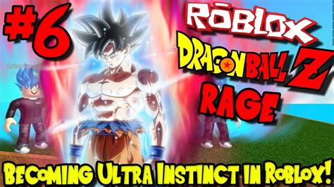 Becoming Ultra Instinct In Roblox Roblox Dragon Ball Z Rage