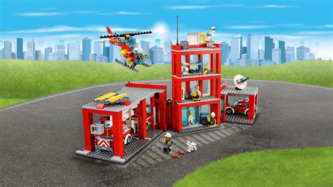 Lego City Fire 60110 Fire Station Mixed Lego Uk Toys And Games