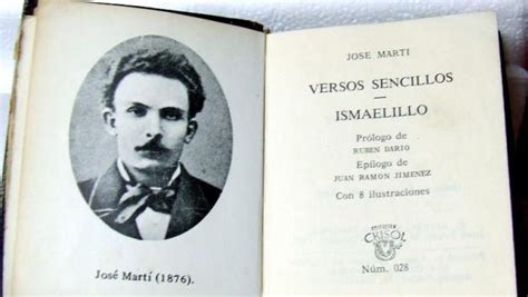 José Martí Versos Sencillos Prólogo Hispanoamérica Unida