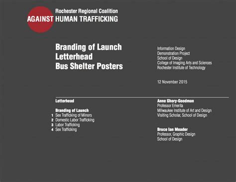 Demonstation Project Against Human Trafficking Vignelli Center Rit