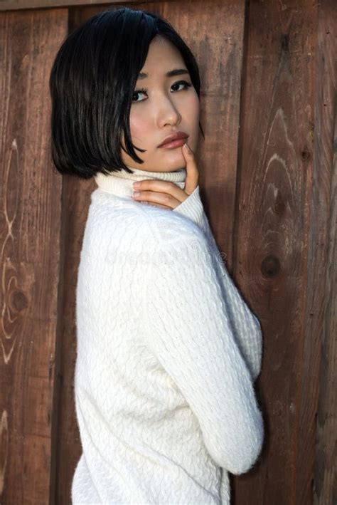 Japanese Woman Stock Image Image Of Lovely Tall Slender 36245093