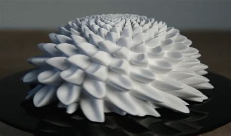 Hypnotic Eye Candy Of Spinning 3 D Printed Sculptures Sculptures 3d