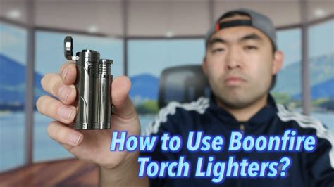 How To Use Boonfire Torch Lighters Youtube