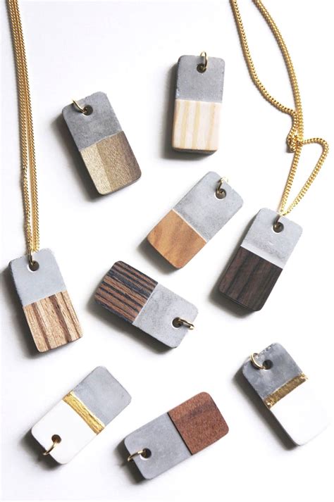 beaded jewelry #jewelrydiy | Concrete diy, Concrete jewelry, Cement jewelry