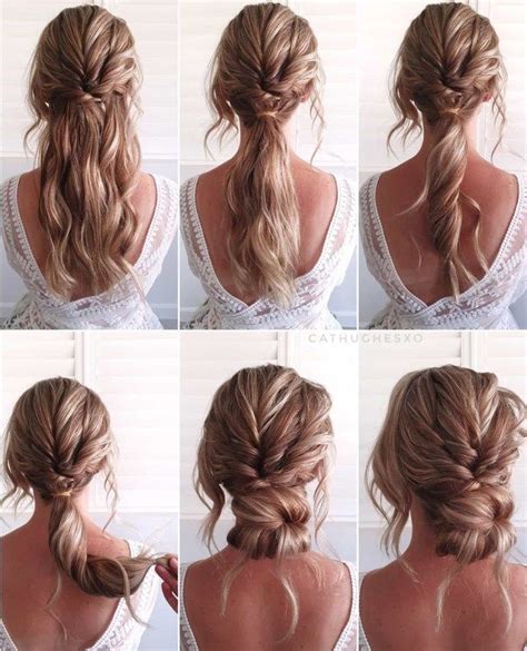 30 easy hairstyles for long hair with simple instructions hair adviser tóc cô dâu cô dâu
