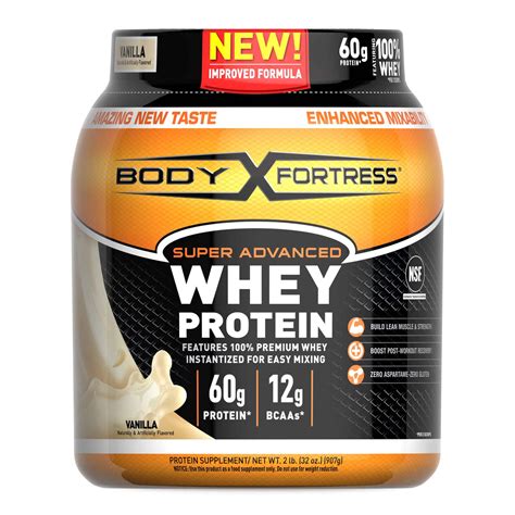 This option provides a complete amino acid profile and helps boost your metabolism, satiety and weight loss. Body Fortress Whey Protein Review (UPDATE: 2021) | 13 ...