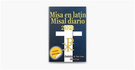 ‎misa En Latín Misal Diario 2021 Latino Español En Orden Todos Los
