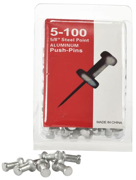 100 58th Aluminum Head Push Pins Moore 5 100 Traps Trapping Usa Free Shipping Over 15