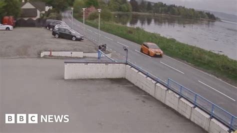 Fatal Crash Driver Seen Speeding On Cctv In Highlands Bbc News