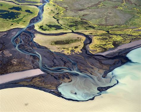 Photography Of Icelands Volcanic Rivers By Andre Ermolaev Aerial